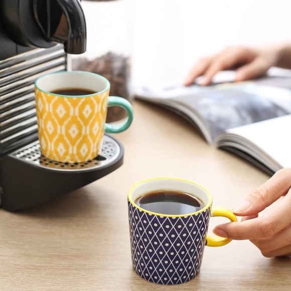 Selamica Ceramic 3.5 Oz Mugs (Set of 3) - Picture 6 of 7